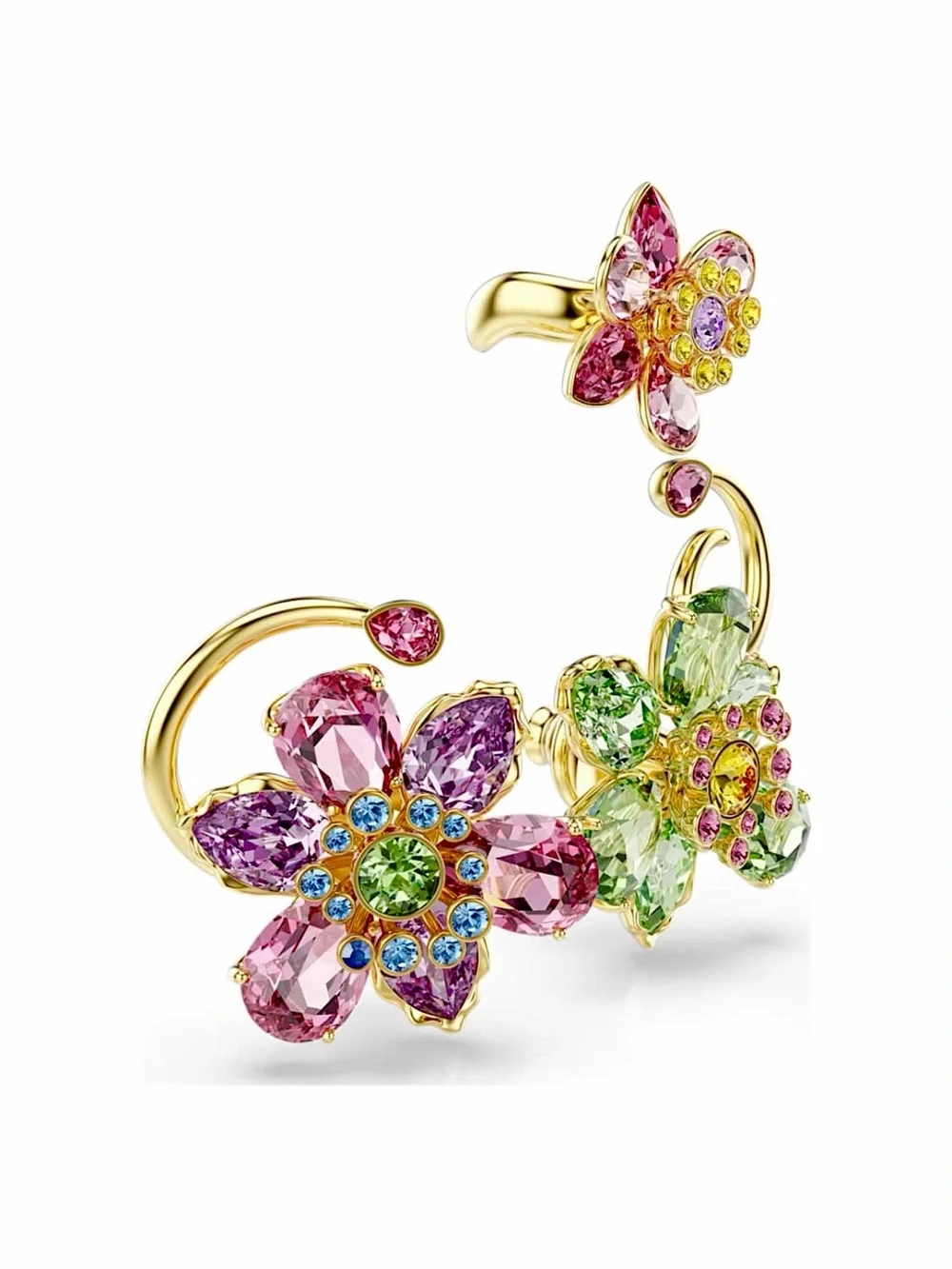 Swarovski Idyllia Asymmetrical Earrings